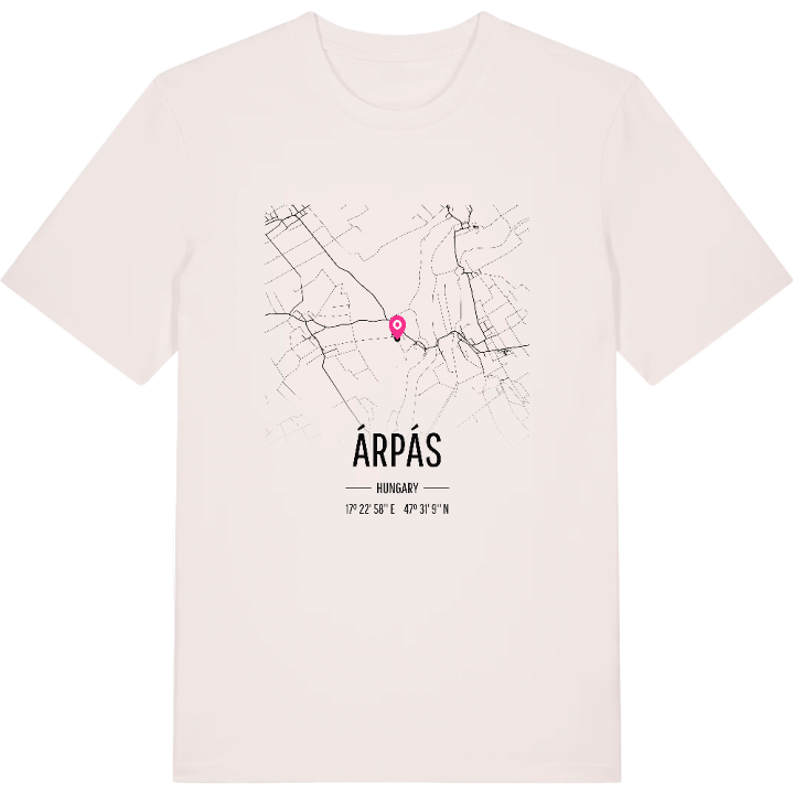 Árpás map t-shirt – t-shirt from PinShirt