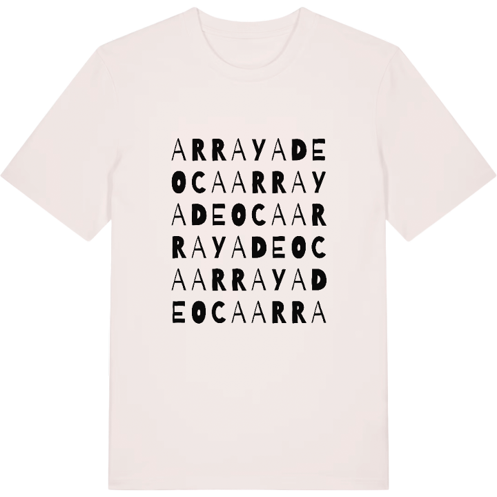 Arraya de Oca wordplay t-shirt – t-shirt from PinShirt