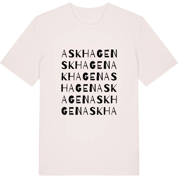Askhagen wordplay t-shirt – t-shirt from PinShirt