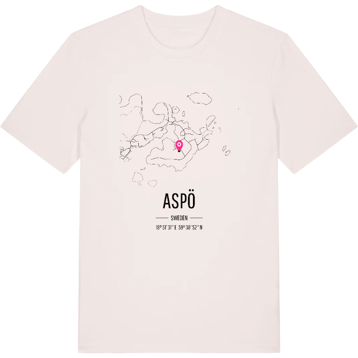 Aspö map t-shirt – t-shirt from PinShirt