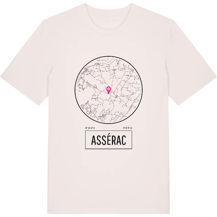 Assérac t-shirt – t-shirt from PinShirt