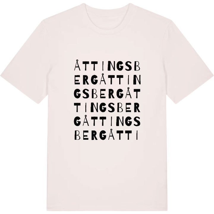 Åttingsberg wordplay t-shirt – t-shirt from PinShirt