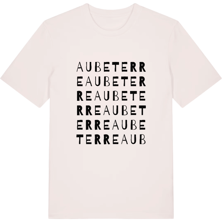 Aubeterre wordplay t-shirt – t-shirt from PinShirt