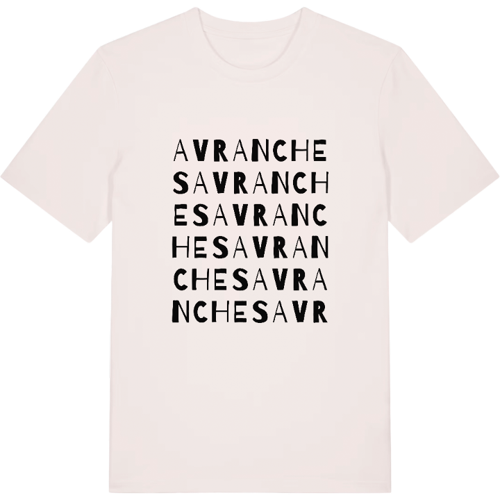 Avranches wordplay t-shirt – t-shirt from PinShirt