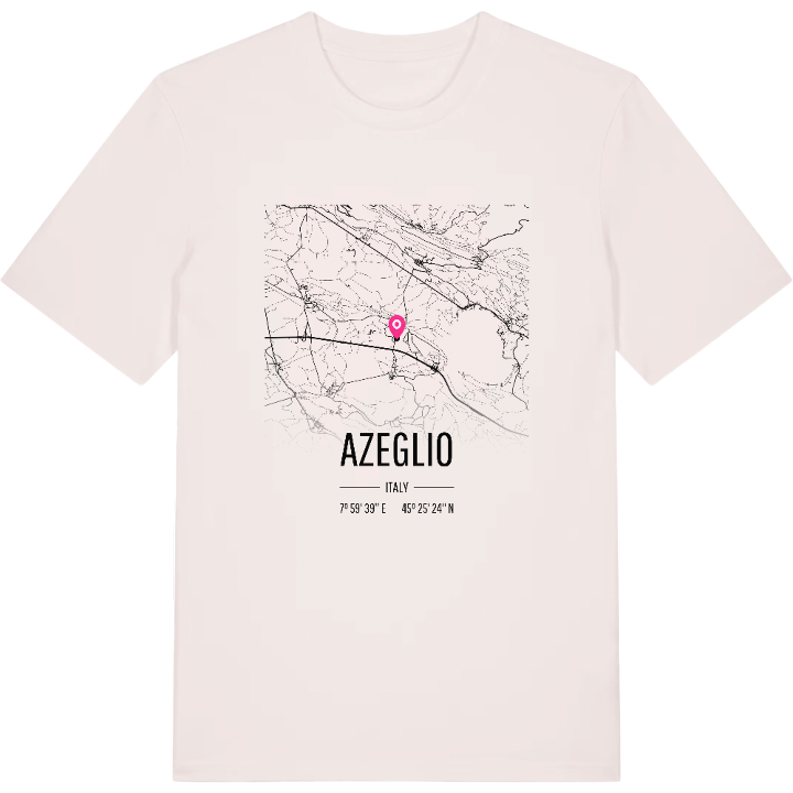 Azeglio map t-shirt – t-shirt from PinShirt