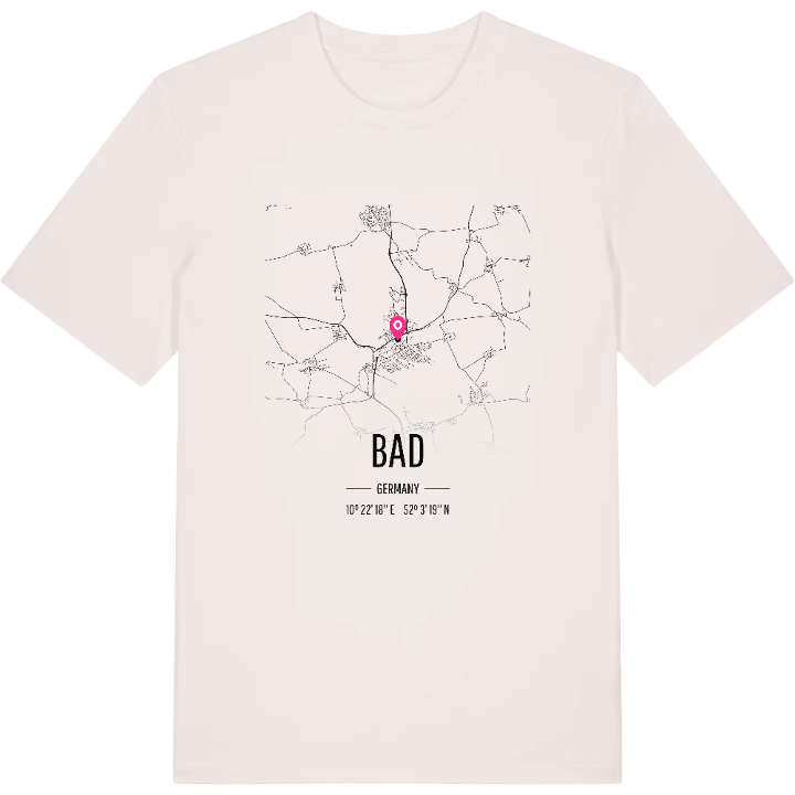 Bad map t-shirt – t-shirt from PinShirt