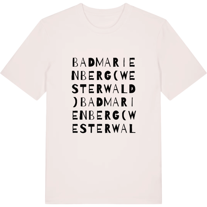 Bad Marienberg (Westerwald) wordplay t-shirt – t-shirt from PinShirt