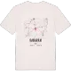 Badarán map t-shirt