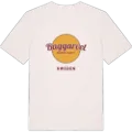 Baggarvet cirkel t-shirt