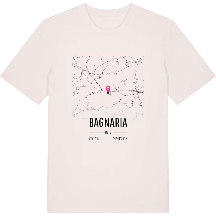 Bagnaria map t-shirt – t-shirt from PinShirt