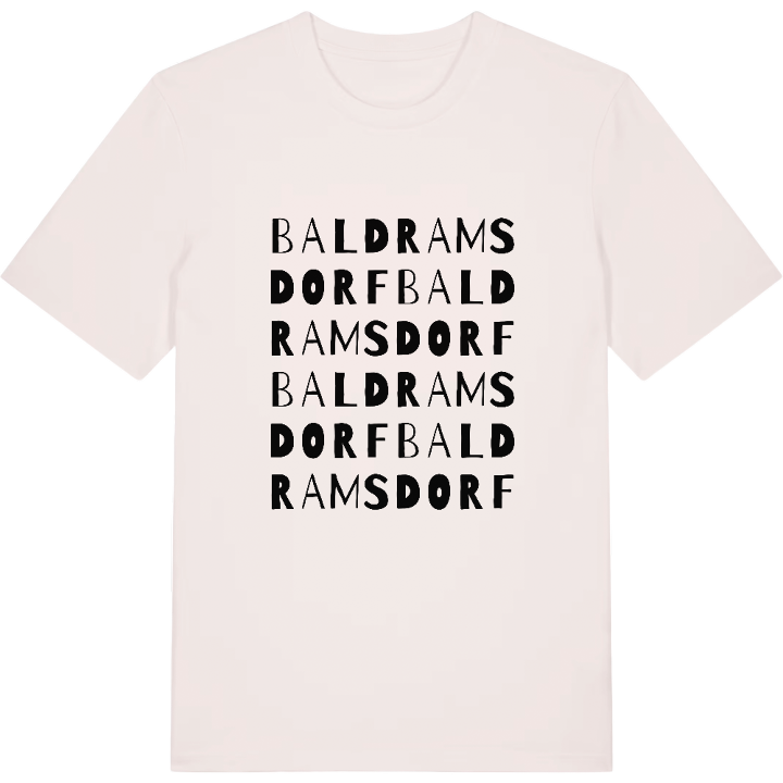 Baldramsdorf wordplay t-shirt – t-shirt from PinShirt