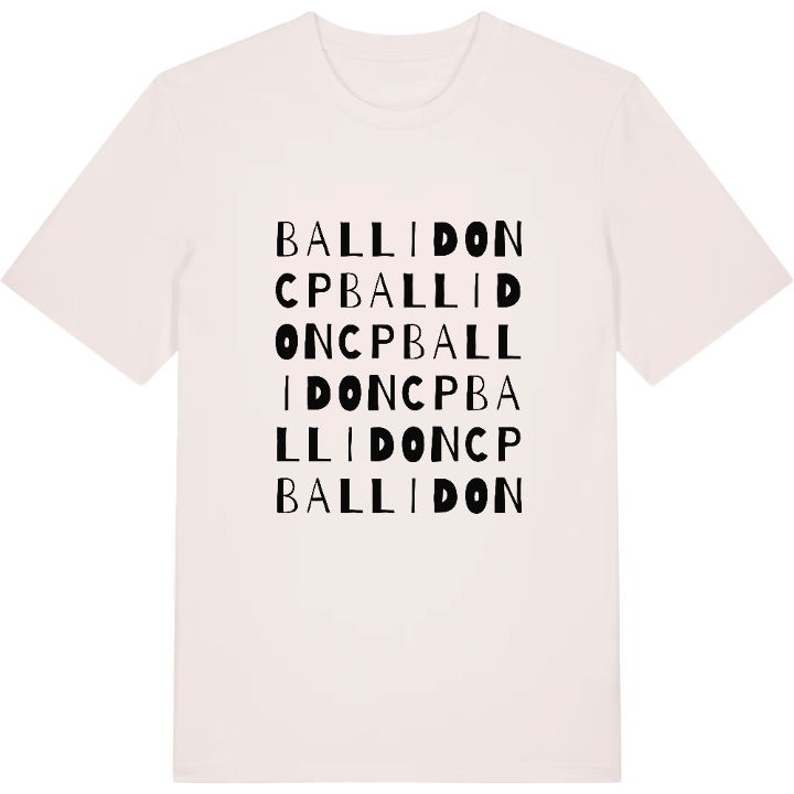 Ballidon CP wordplay t-shirt – t-shirt from PinShirt