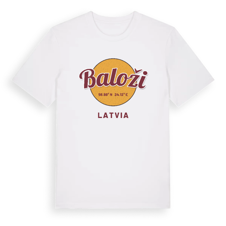 Baloži cirkel t-shirt – t-shirt from PinShirt