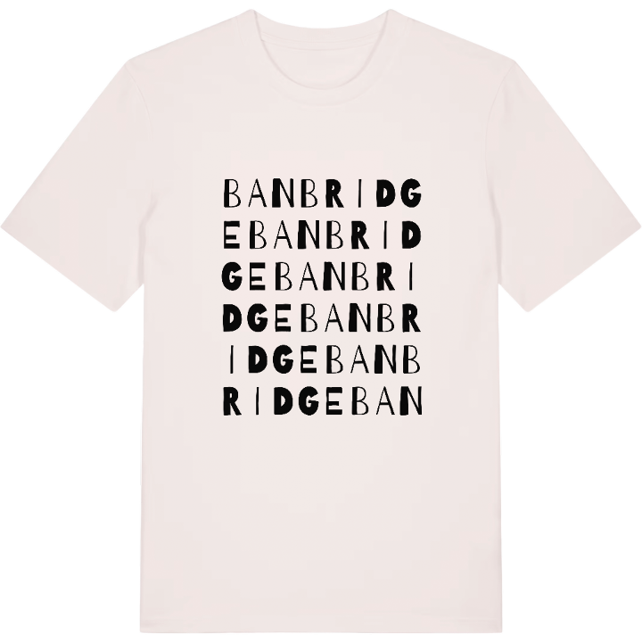 Banbridge wordplay t-shirt – t-shirt from PinShirt