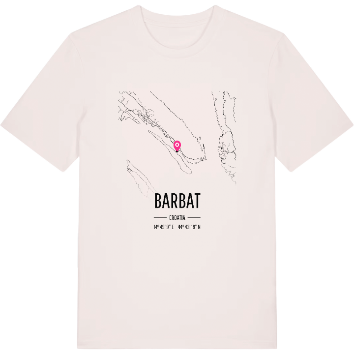 Barbat map t-shirt – t-shirt from PinShirt