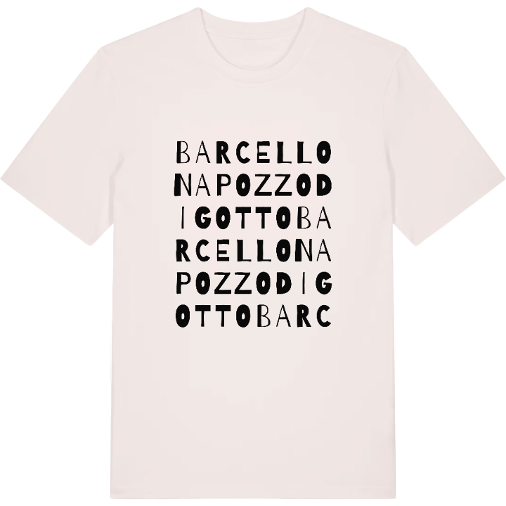 Barcellona Pozzo di Gotto wordplay t-shirt – t-shirt from PinShirt
