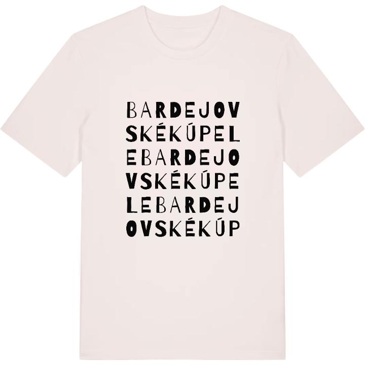 Bardejovské kúpele wordplay t-shirt – t-shirt from PinShirt