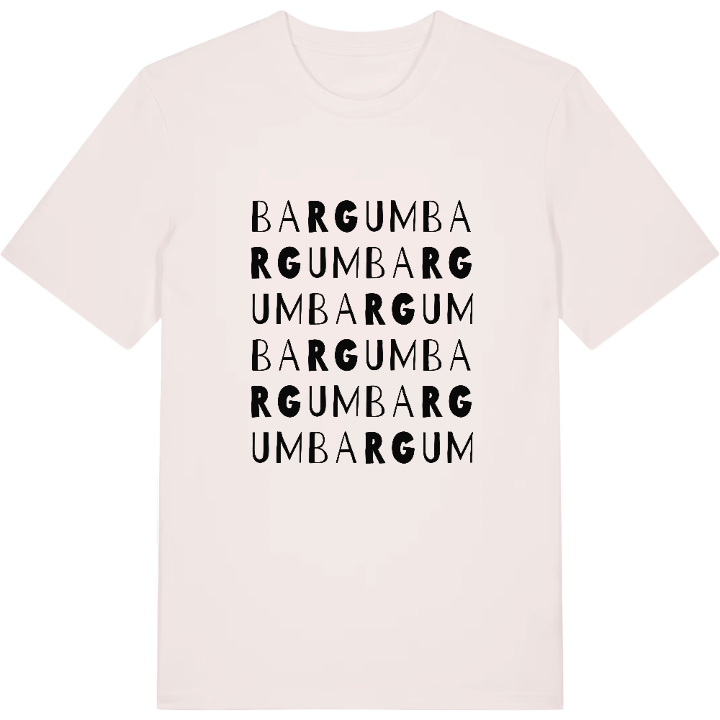 Bargum wordplay t-shirt – t-shirt from PinShirt