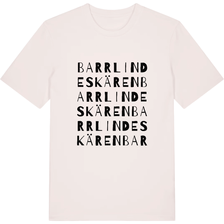 Barrlindeskären wordplay t-shirt – t-shirt from PinShirt