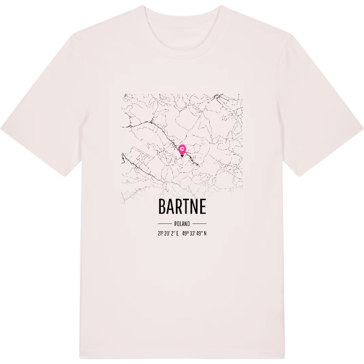 Bartne map t-shirt – t-shirt from PinShirt
