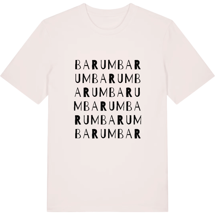 Barum wordplay t-shirt – t-shirt from PinShirt