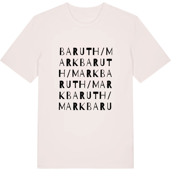 Baruth/Mark wordplay t-shirt – t-shirt from PinShirt