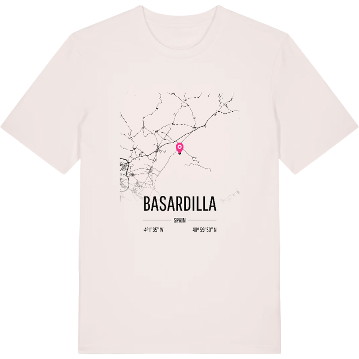 Basardilla map t-shirt – t-shirt from PinShirt