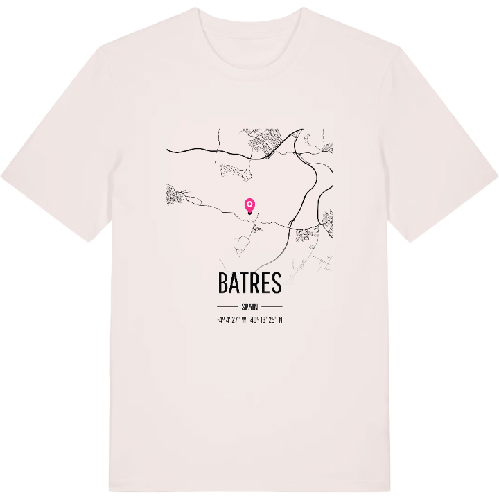 Batres map t-shirt – t-shirt from PinShirt
