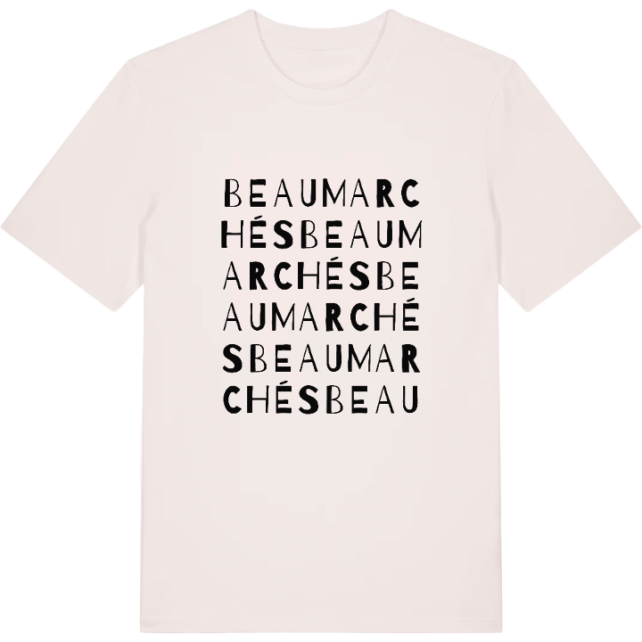 Beaumarchés wordplay t-shirt – t-shirt from PinShirt