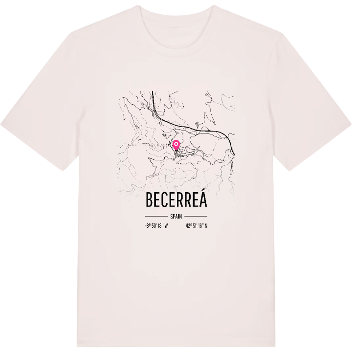 Becerreá map t-shirt – t-shirt from PinShirt