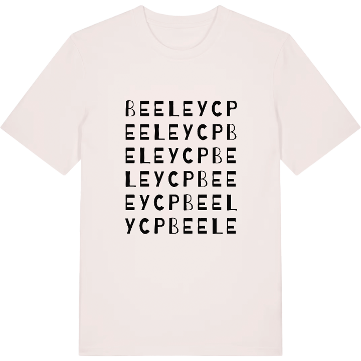 Beeley CP wordplay t-shirt – t-shirt from PinShirt