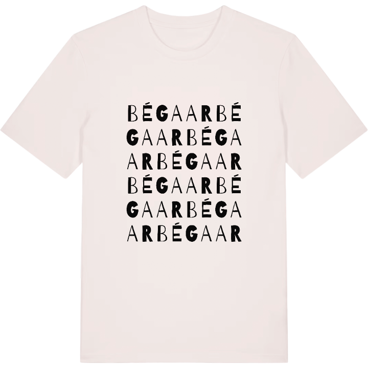 Bégaar wordplay t-shirt – t-shirt from PinShirt