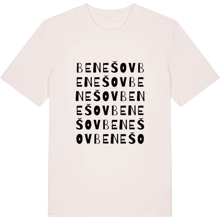 Benešov wordplay t-shirt – t-shirt from PinShirt