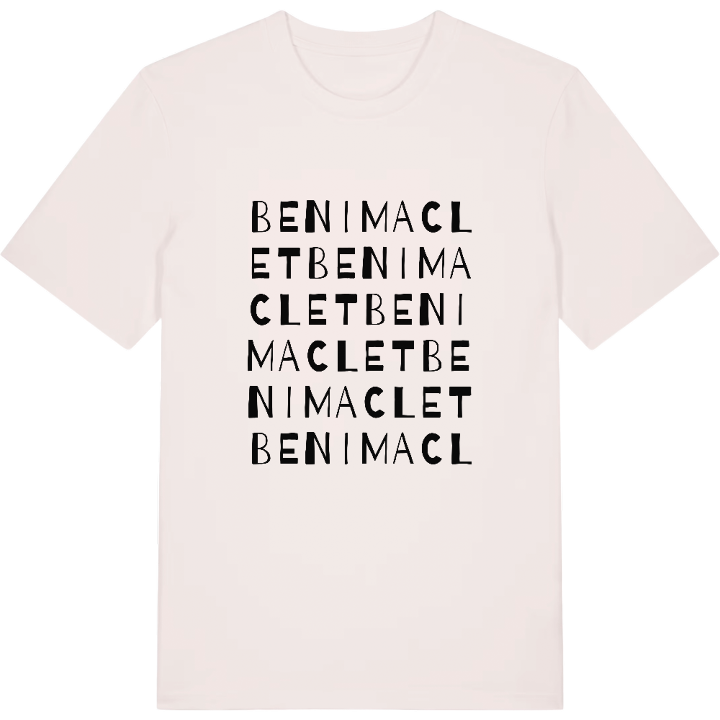 Benimaclet wordplay t-shirt – t-shirt from PinShirt