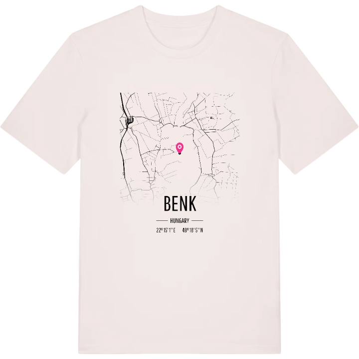 Benk map t-shirt – t-shirt from PinShirt