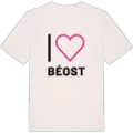 Jag älskar Béost t-shirt stort tryck