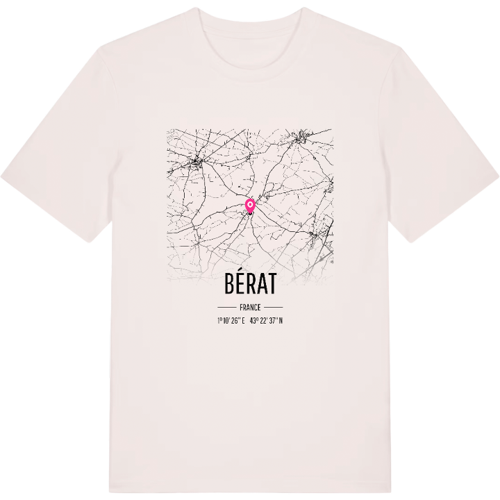 Bérat map t-shirt – t-shirt from PinShirt