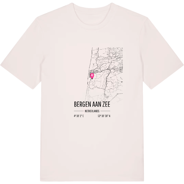 Bergen aan Zee map t-shirt – t-shirt from PinShirt