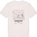 Bergkirchen map t-shirt