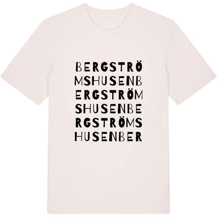 Bergströmshusen wordplay t-shirt – t-shirt from PinShirt