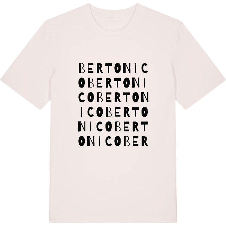 Bertonico wordplay t-shirt – t-shirt from PinShirt