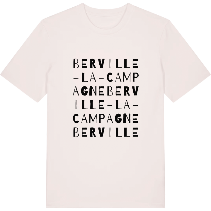 Berville-la-Campagne wordplay t-shirt – t-shirt from PinShirt