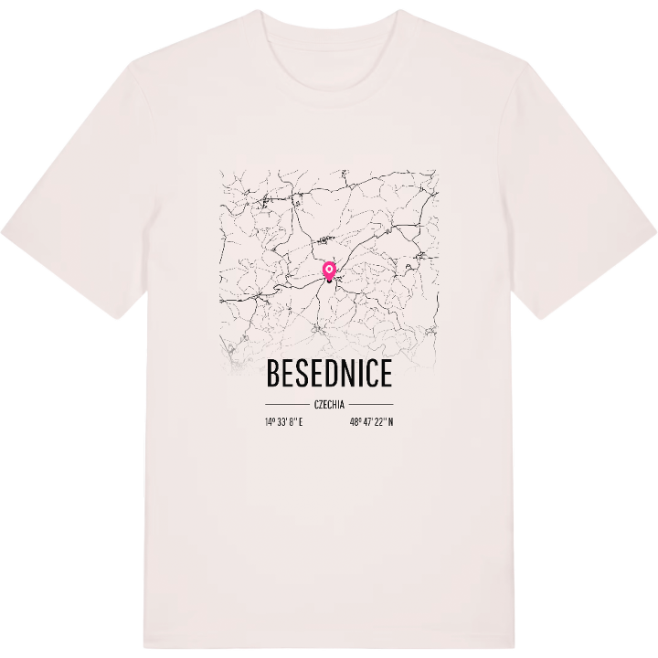 Besednice map t-shirt – t-shirt from PinShirt