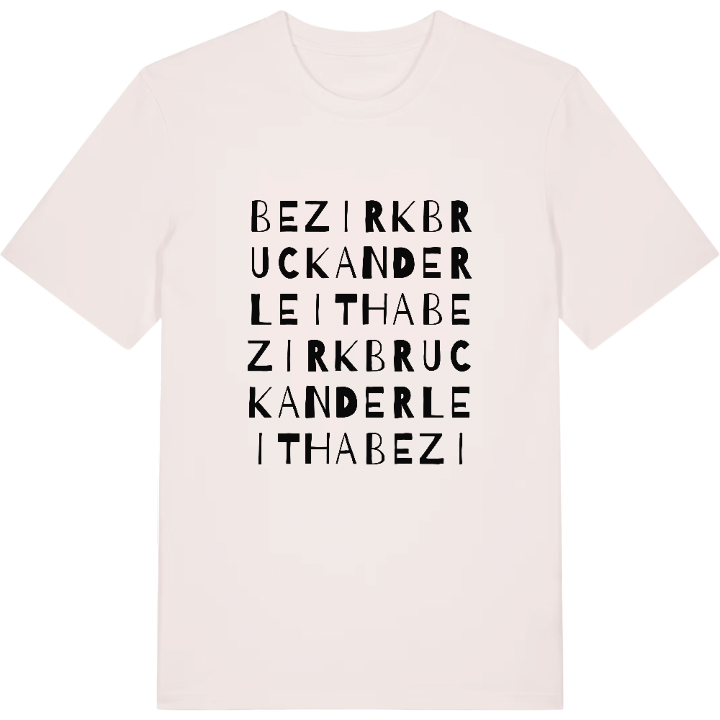 Bezirk Bruck an der Leitha wordplay t-shirt – t-shirt from PinShirt