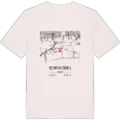 Bezirk Kitzbühel karta t-shirt