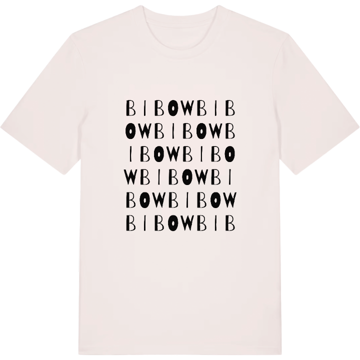 Bibow wordplay t-shirt – t-shirt from PinShirt