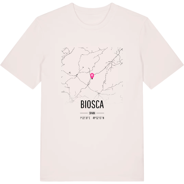 Biosca map t-shirt – t-shirt from PinShirt