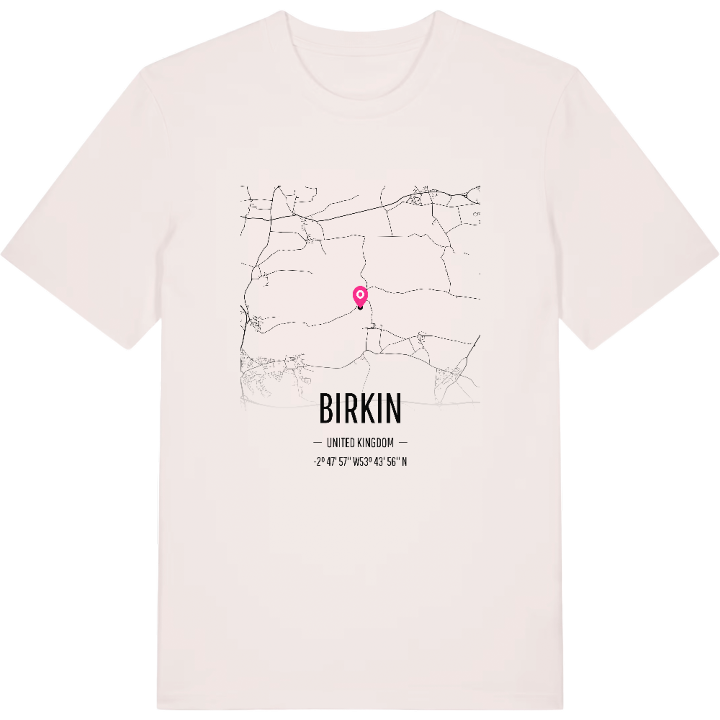 Birkin map t-shirt – t-shirt from PinShirt