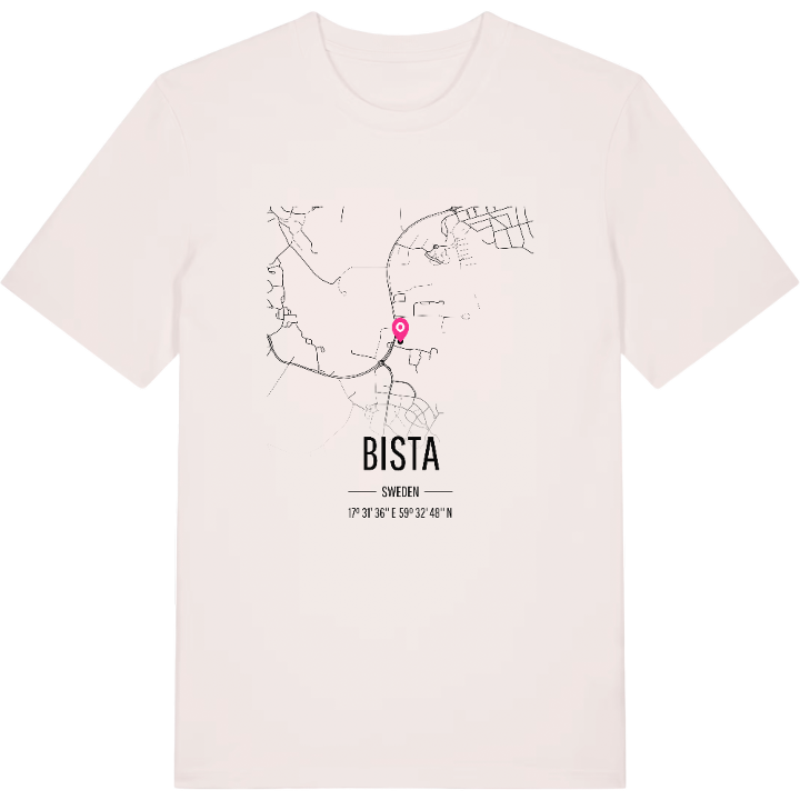 Bista map t-shirt – t-shirt from PinShirt