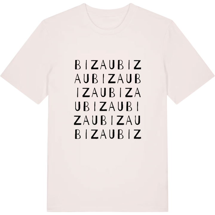 Bizau wordplay t-shirt – t-shirt from PinShirt